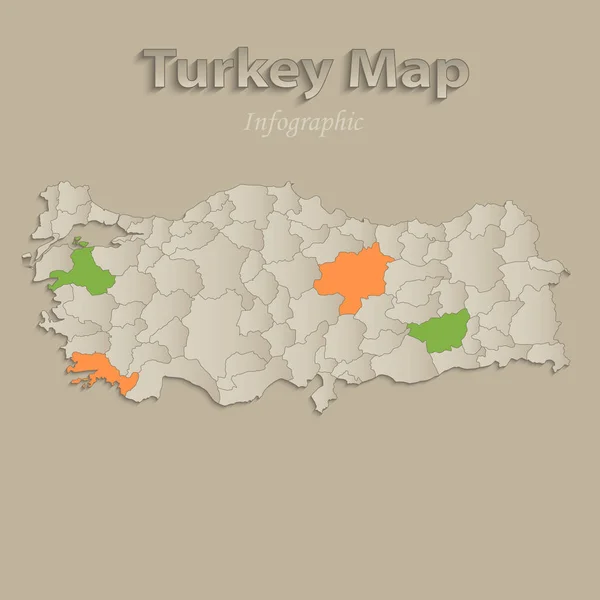 Turkiye Haritasi Bos Vektorler Ve Grafikleri Depositphotos