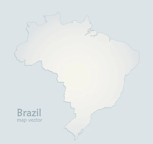 Mapa Amazonia Vector Amazon Region Papel Blanco Azul Vector De