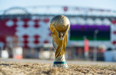 9 Nisan 2018 Dünya Kupası Dünya Kupası 2018 eşleştiği Spartak stadyumu zemin karşı Moskova, Rusya Trophy yapılacaktır..