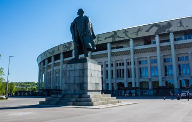 10 Mayıs 2018 Moskova, Rusya. Stadyum Luzhniki Moskova'da, FIFA Dünya Kupası 2018 maçları nerede yapılacak.