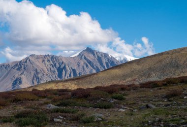 Altay Cumhuriyeti dağ manzarası.