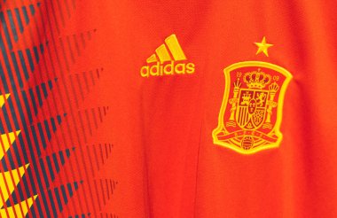 2 Temmuz 2018 Moskova, Rusya formun İspanyol milli futbol takımı FIFA Dünya Kupası 2018