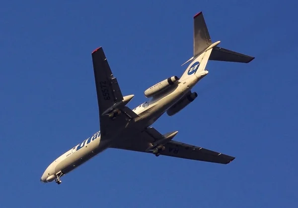 Vnukovo Moscow Region Rusya Federasyonu Ekim 2010 Tupolev Havayolu 134 — Stok fotoğraf