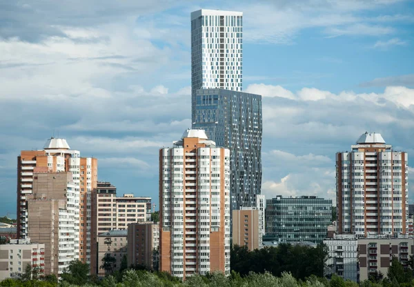 Moscou Russie Juin 2017 Complexe Résidentiel Maison Sur Mosfilmovskaya Moscou — Photo