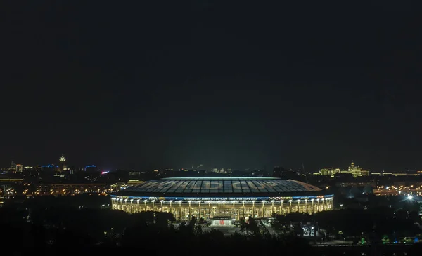 Temmuz 2018 Moskova Rusya Luzhniki Stadı Nereye Fransız Hırvat Milli — Stok fotoğraf