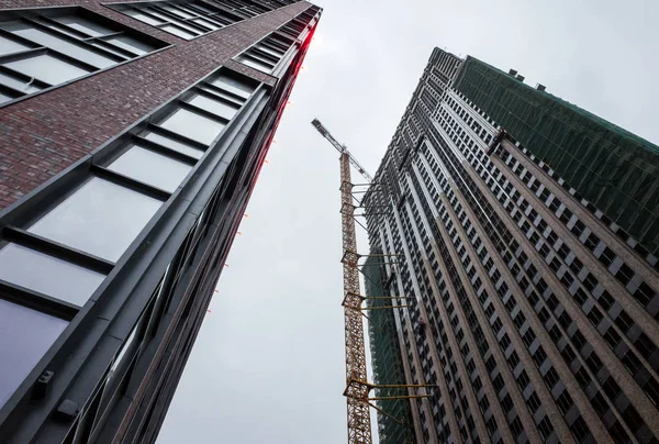 Construction of an office center in Moscow