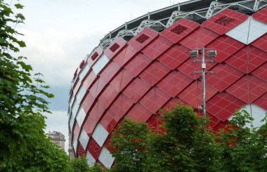 Spartak Stadium FIFA Konfederasyon Kupası 2017 ve 2018 Dünya Kupası maçları düzenlendiği Moskova'da.