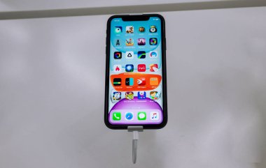 20 Eylül 2019 Moskova, Rusya. Apple Iphone 11 'den yeni telefon.