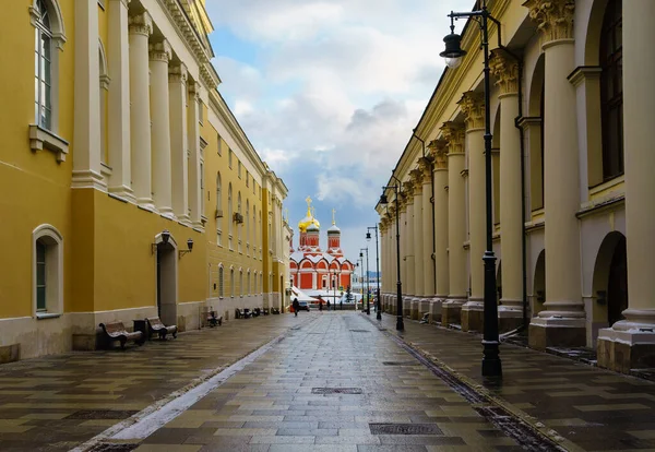 Cattedrale Znamensky Sul Territorio Parco Zaryadye Mosca — Foto Stock