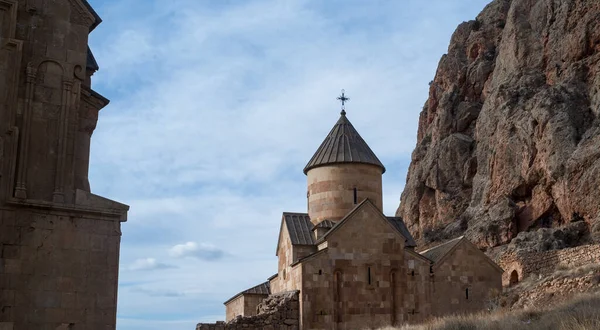 Noravank Monastery Complex Gorge Arpa River Tributary City Yeghegnadzor Armenia — Stock Photo, Image