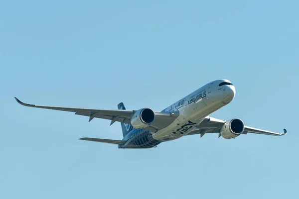 August 2019 Schukowski Russland Langstrecken Großraumflugzeug Airbus A350 900 Xwb — Stockfoto