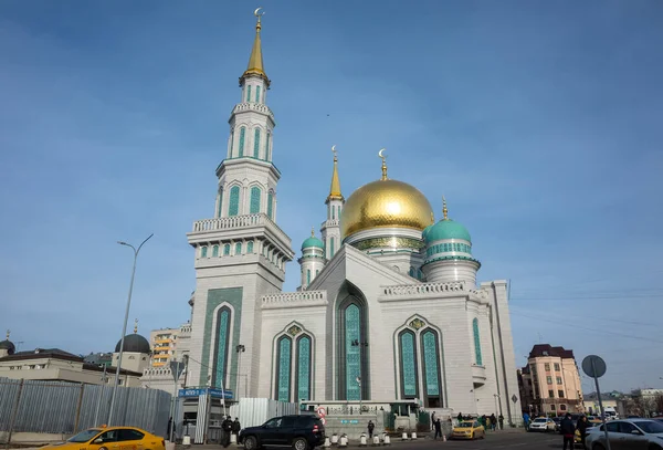 Марта 2019 Года Москва Мечеть Московского Собора — стоковое фото