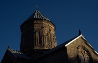 Mtskheta 'daki Samtavro manastırı, Gürcistan' ın Tiflis banliyösü..