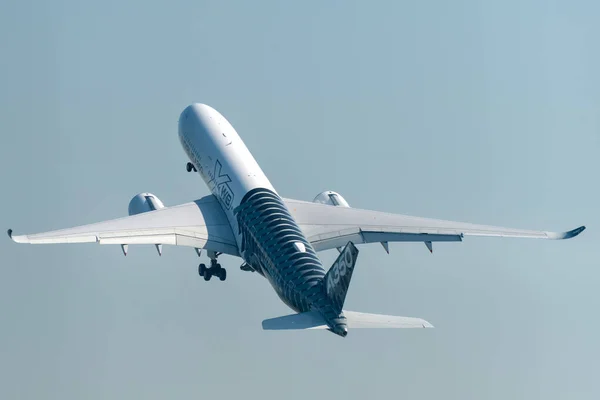 2019 러시아 주콥스키요 장거리 여객기 A350 900 Xwb 인더스 Maks — 스톡 사진