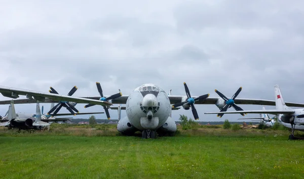 Julio 2018 Región Moscú Rusia Avión Transporte Militar Soviético Antonov — Foto de Stock