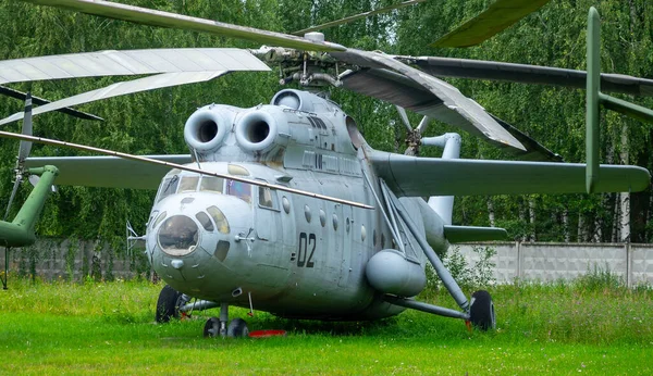 Липня 2018 Москва Росія Soviet Helicopter Based Command Post Mil — стокове фото