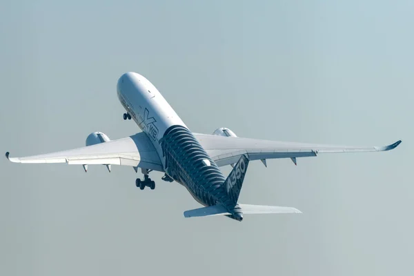 2019 러시아 주콥스키요 장거리 여객기 A350 900 Xwb 인더스 Maks — 스톡 사진