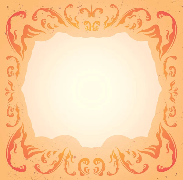 Tender frame abstracte achtergrond — Stockvector