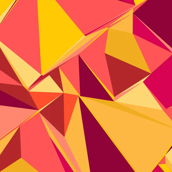 Fondo abstracto con triángulos de colores para revistas, bookl — Vector de stock