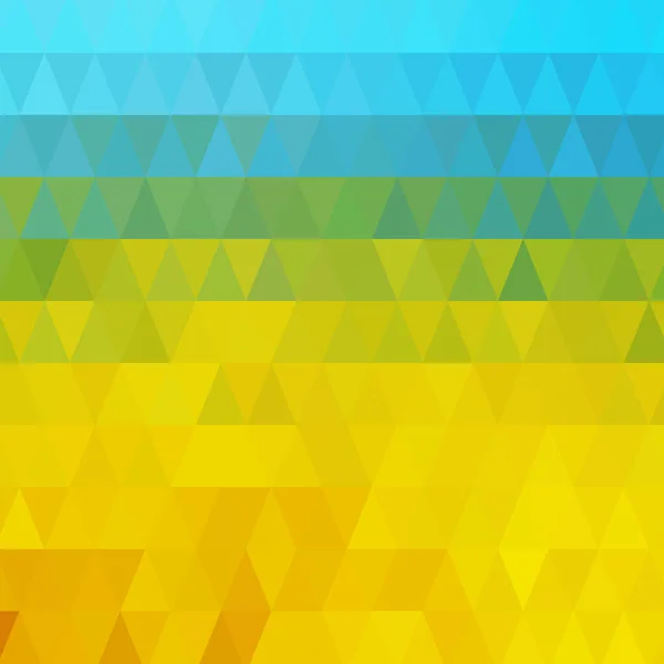 Achtergrond met kleurrijke hex raster — Stockvector
