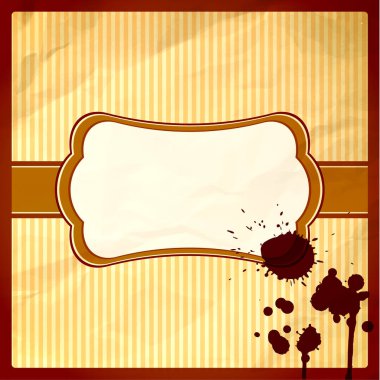 Çerçevede çikolata damlaları var.