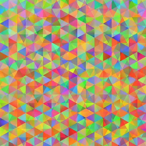 Цветной узор с хаотичными треугольниками — стоковый вектор