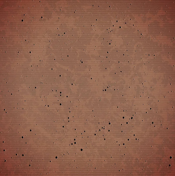 Surface rouillée avec trous — Image vectorielle
