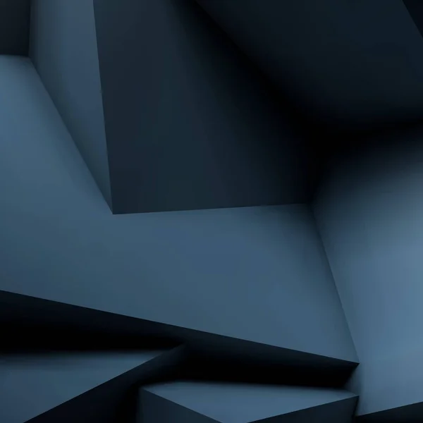 Fond géométrique abstrait avec des cubes se chevauchant — Image vectorielle
