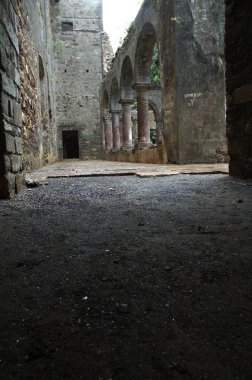 Eski taş duvar dokusu