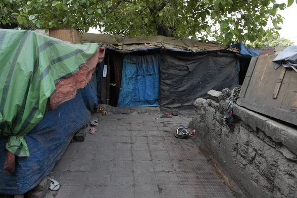 Pobres Pessoas Hyderabad Índia Março 2010 — Fotografia de Stock