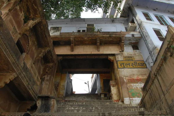 Buitenkant Van Het Oude Gebouw India — Stockfoto