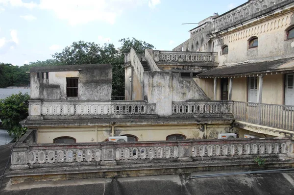 Buitenkant Van Het Oude Gebouw India — Stockfoto