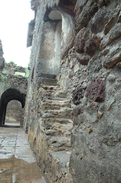 Textura Antigua Pared Piedra — Foto de Stock