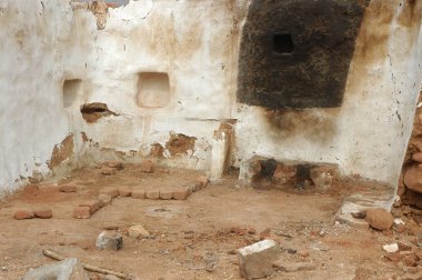 Eski taş duvar dokusu