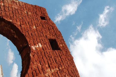 Eski taş duvar dokusu