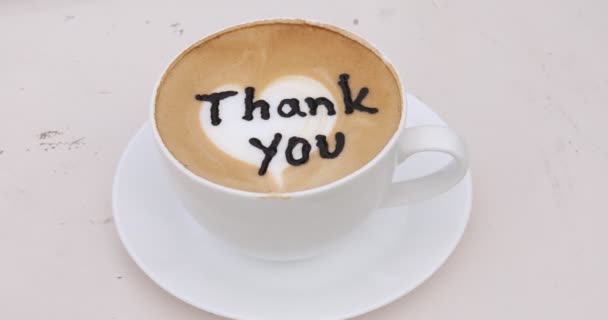 Thank you in a Coffee