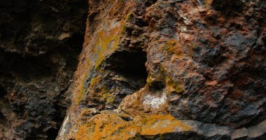 Doğal Ham Taş Doku Makro Çekimi