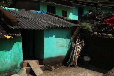 Kabile Hint Fakir Evi Odisha Koraput Hindistan 15 Eylül 2025