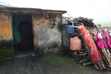 Kabile Hint Fakir Evi Odisha Koraput Hindistan 15 Eylül 2025