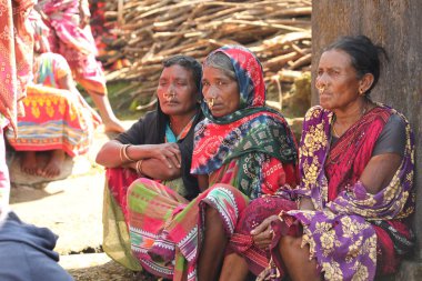 Hindistan Yoksul Çeteleri Koraput Odisha 'yı izliyor. 15 Eylül 2025