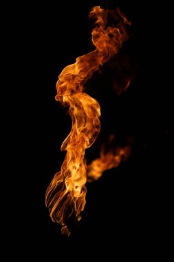 Gecenin içinde Parlayan Alev Feneri