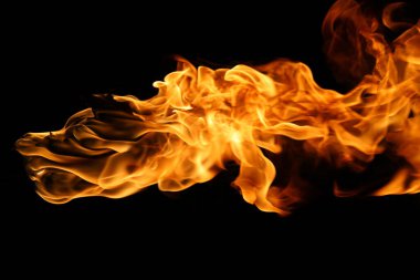 Gecenin içinde Parlayan Alev Feneri