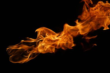 Gecenin içinde Parlayan Alev Feneri