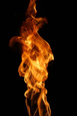 Gecenin içinde Parlayan Alev Feneri