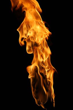 Gecenin içinde Parlayan Alev Feneri