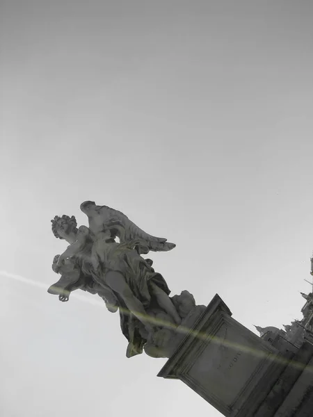 Castel Sant Angelo Vaticaan Rome Italië — Stockfoto