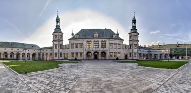 Kielce Polonya Avrupa Barok kale piskoposun sarayı