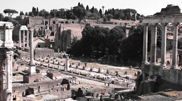 Fórum Romano Roma Itália — Fotografia de Stock