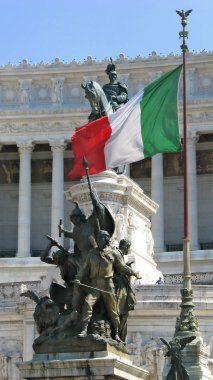 Victor Emmanuel anıt II - Roma - İtalya