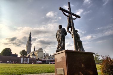 Jasna Gora - Pauline manastırda Czestochowa - Polonya